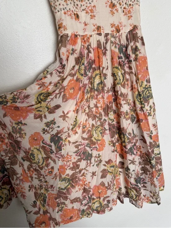 Free People Love You Floral Midi Dress XS - Picture 9 of 15